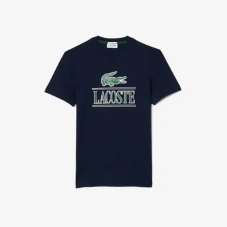 Unisex-T-shirt i bomull med tryck