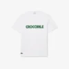 Unisex-T-shirt i bomull med tryck