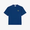 Unisex T-shirt i tjock bomull med lös passform och emblem Unisex T-shirt i tjock bomull med lös passform och emblem