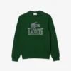 Unisex-tröja i fleece med rund hals och tryck Unisex-tröja i fleece med rund hals och tryck