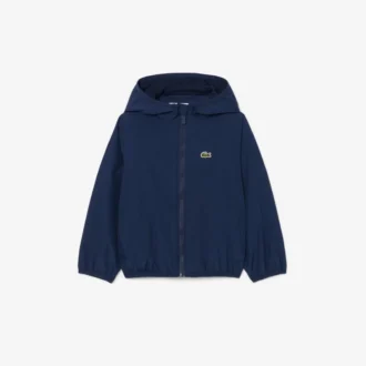 Unisex-vindjacka med huva