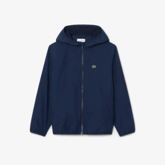 Unisex-vindjacka med huva