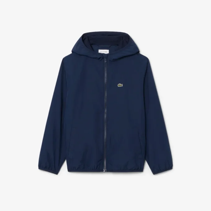 Unisex-vindjacka med huva Unisex-vindjacka med huva