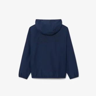 Unisex-vindjacka med huva