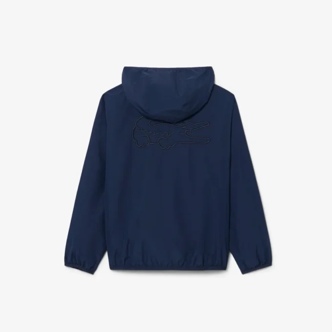 Unisex-vindjacka med huva Unisex-vindjacka med huva