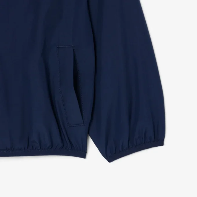 Unisex-vindjacka med huva