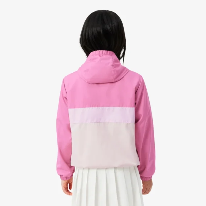 Unisex-vindjacka med huva