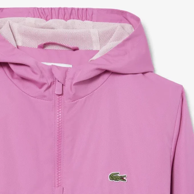 Unisex-vindjacka med huva