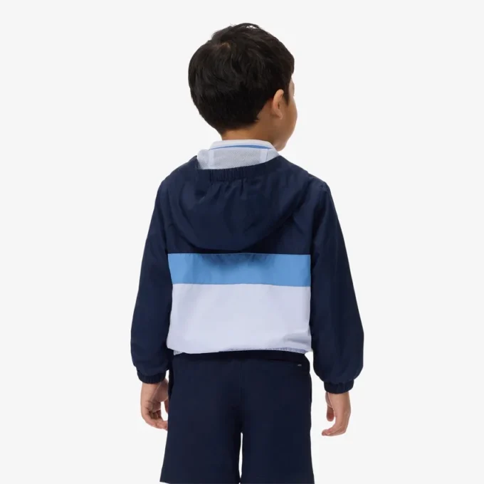 Unisex-vindjacka med huva