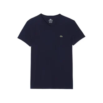 V-ringad T-shirt i Pima-bomull
