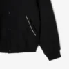 Varsityjacka i ull med emblem för herr