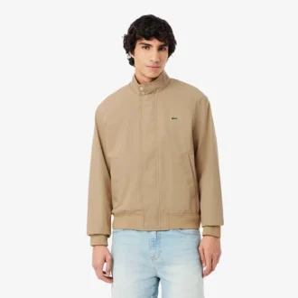 Vattenavvisande Harrington-jacka i twill