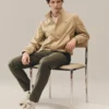 Vattenavvisande Harrington-jacka i twill