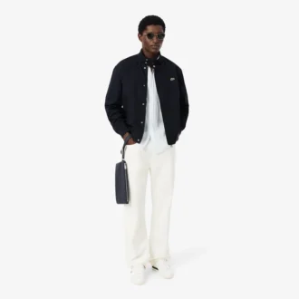 Vattenavvisande Harrington-jacka i twill