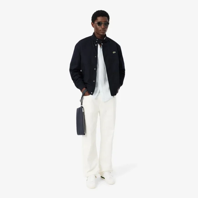 Vattenavvisande Harrington-jacka i twill