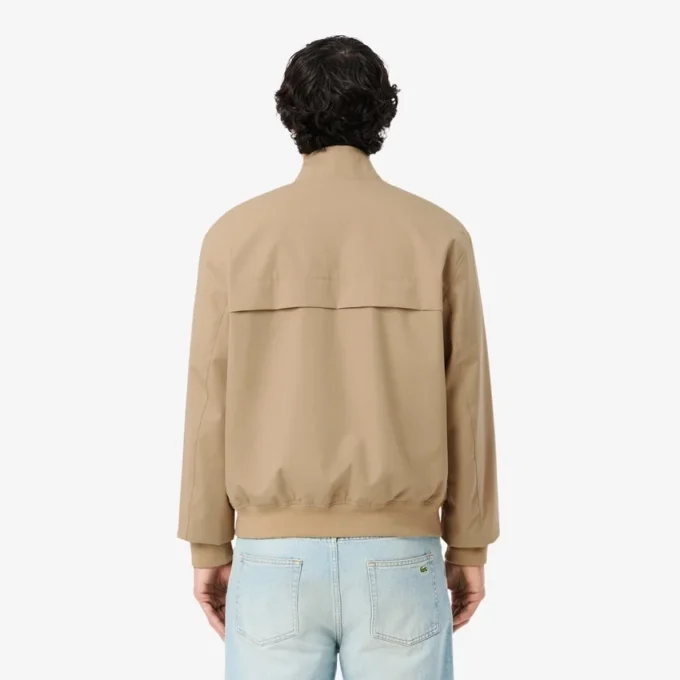 Vattenavvisande Harrington-jacka i twill