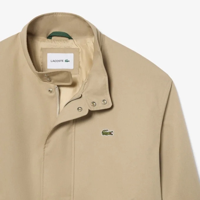 Vattenavvisande Harrington-jacka i twill