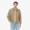 Vattenavvisande Harrington-jacka i twill för herr Vattenavvisande Harrington-jacka i twill för herr