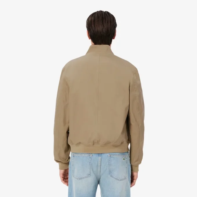 Vattenavvisande Harrington-jacka i twill för herr Vattenavvisande Harrington-jacka i twill för herr
