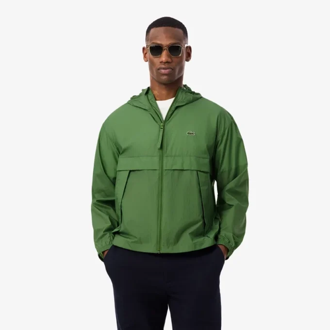 Vattenavvisande, lätt packbar jacka