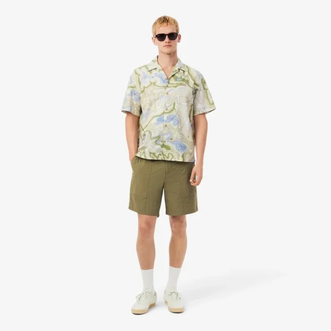 Vattenavvisande och vindbeständiga nylonshorts för herr Vattenavvisande och vindbeständiga nylonshorts för herr