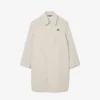 Vattenavvisande och vindtät trenchcoat för herr