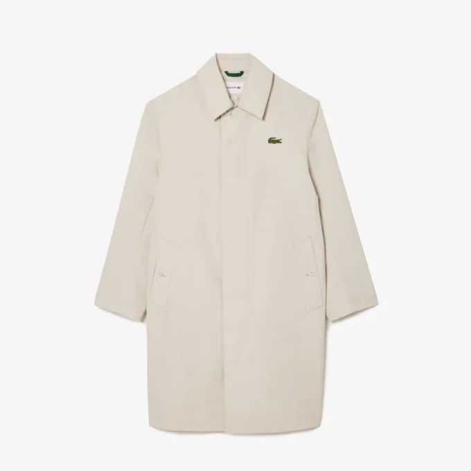 Vattenavvisande och vindtät trenchcoat för herr