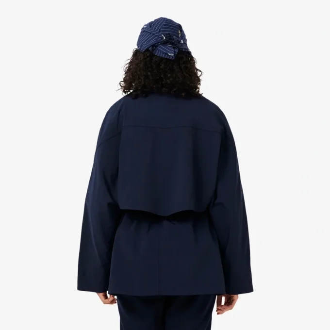 Vattenavvisande oversized-parkas i mellanglängd Vattenavvisande oversized-parkas i mellanglängd
