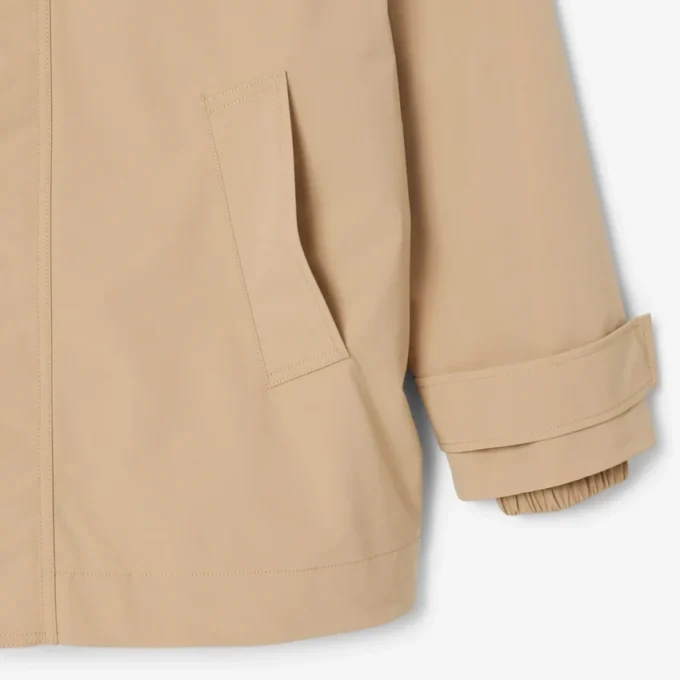 Vattenavvisande parkas med huva i mellanglängd för herr Vattenavvisande parkas med huva i mellanglängd för herr