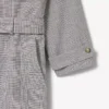 Vattenavvisande rutig trenchcoat för herr Vattenavvisande rutig trenchcoat för herr
