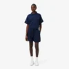 Överdimensionerade, lediga bermuda-shorts i linneblandning Överdimensionerade, lediga bermuda-shorts i linneblandning