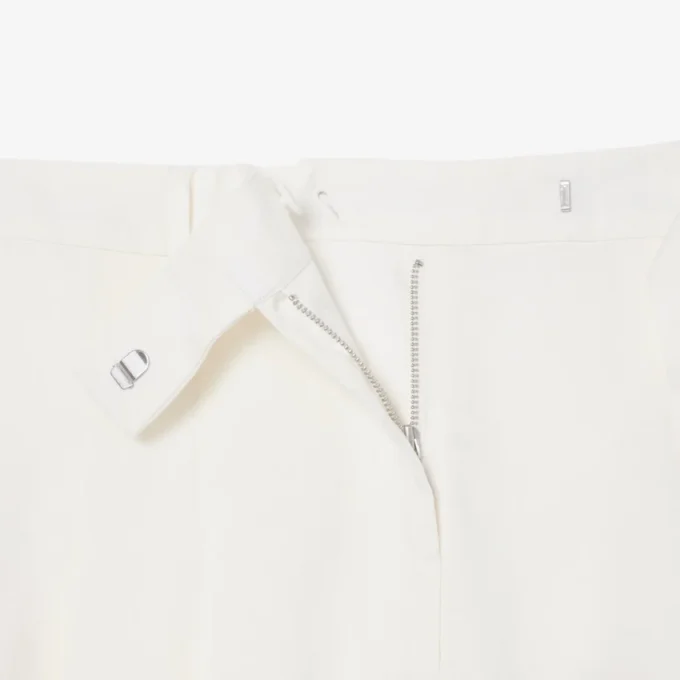 Överdimensionerade, lediga bermuda-shorts i linneblandning Överdimensionerade, lediga bermuda-shorts i linneblandning