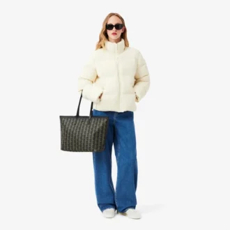 Zely Tote & Pouch med kornmönster