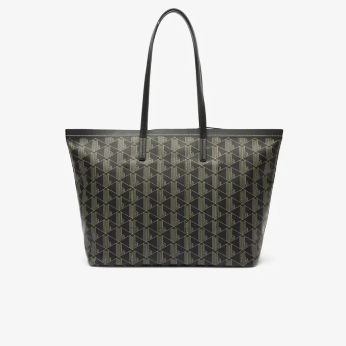 Zely Tote & Pouch med kornmönster Zely Tote & Pouch med kornmönster
