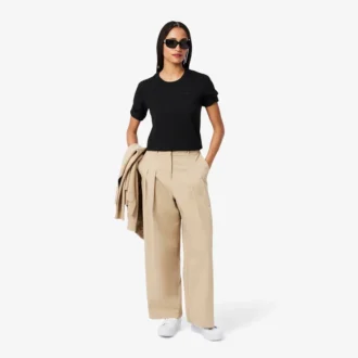Ziane plattformsneakers i läder för dam