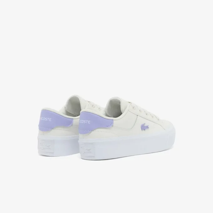 Ziane plattformsneakers i läder för dam