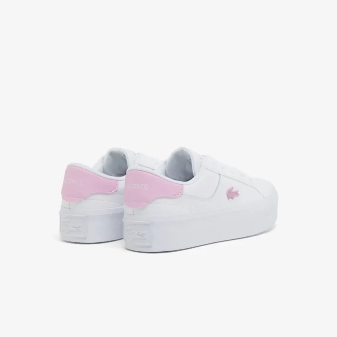 Ziane plattformsneakers i läder för dam