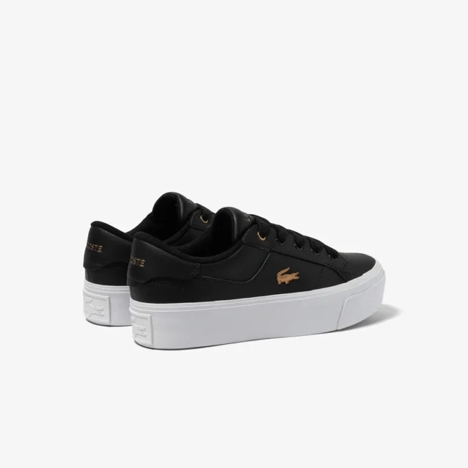 Ziane plattformsneakers i läder för dam
