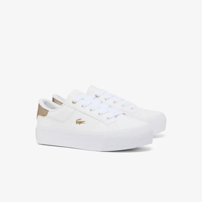 Ziane plattformsneakers i läder för dam