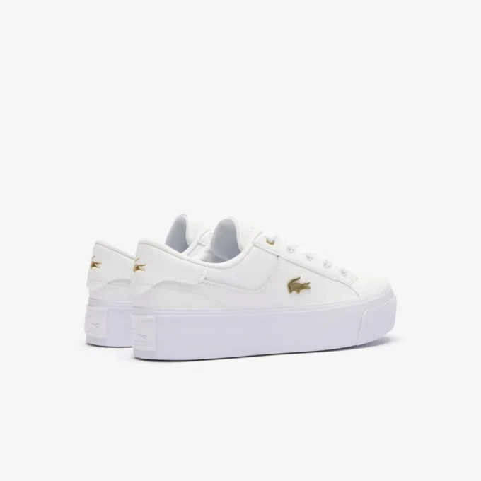 Ziane plattformsneakers i läder för dam