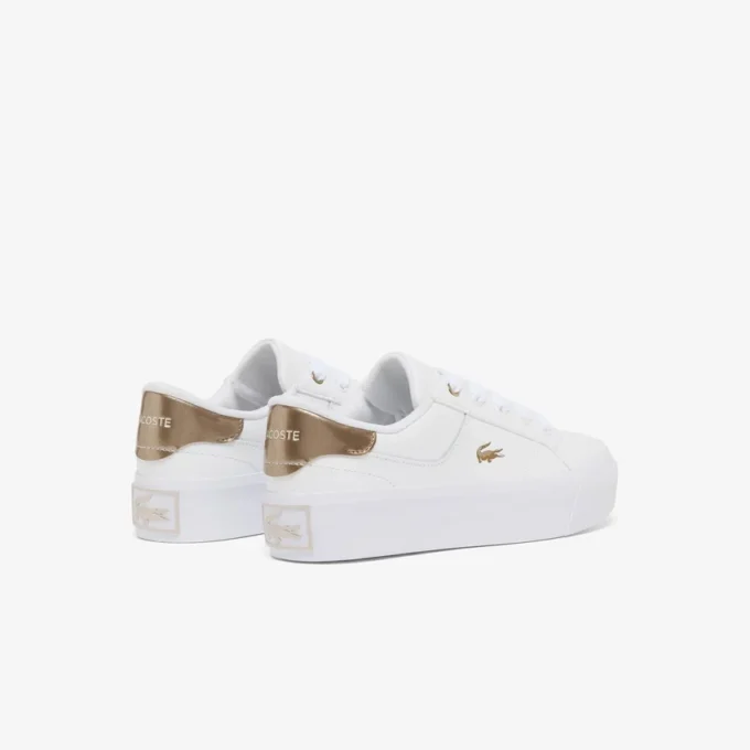 Ziane plattformsneakers i läder för dam